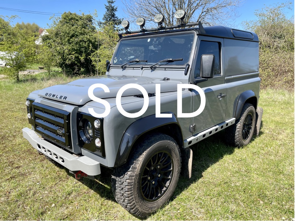 2012 Land Rover Defender 90 TDCi XS Bowler Rally Challenge edition – Sold through Justlandrovers.com