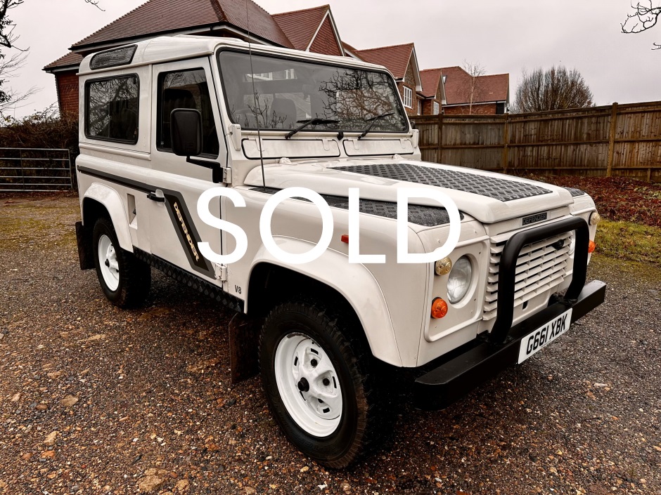 1990 Land Rover 90 V8 County Station Wagon 6 Seat Sold Through Justlandrovers.com