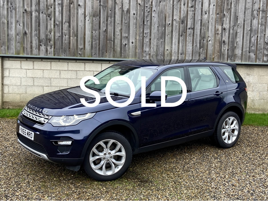Sold 2015 Land Rover Discovery Sport HSE 2.0 SD4